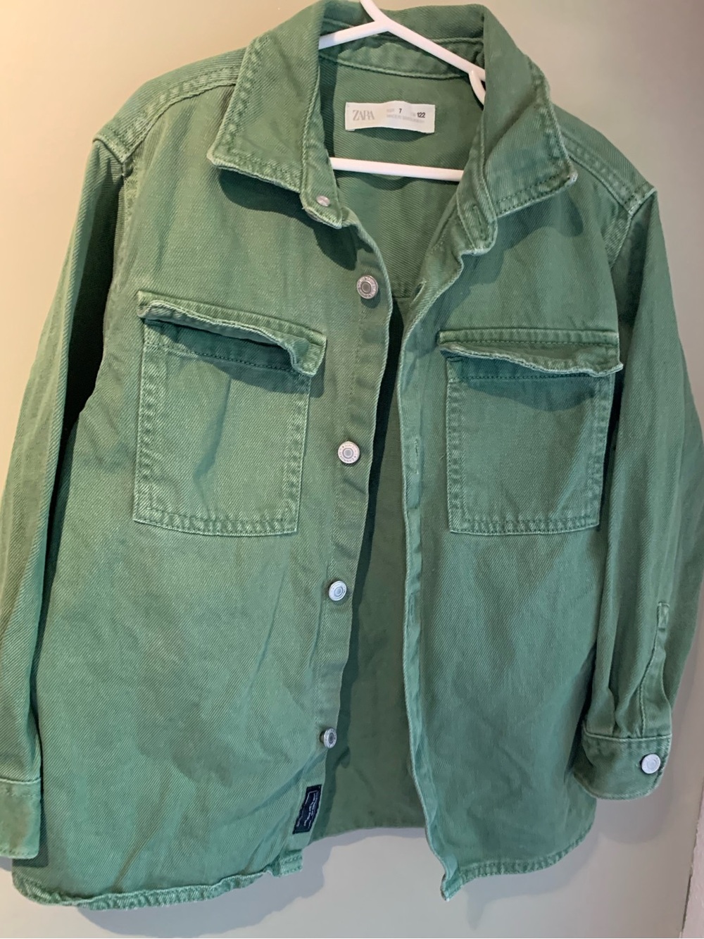 Zara Green Utility Jacket for Toddler